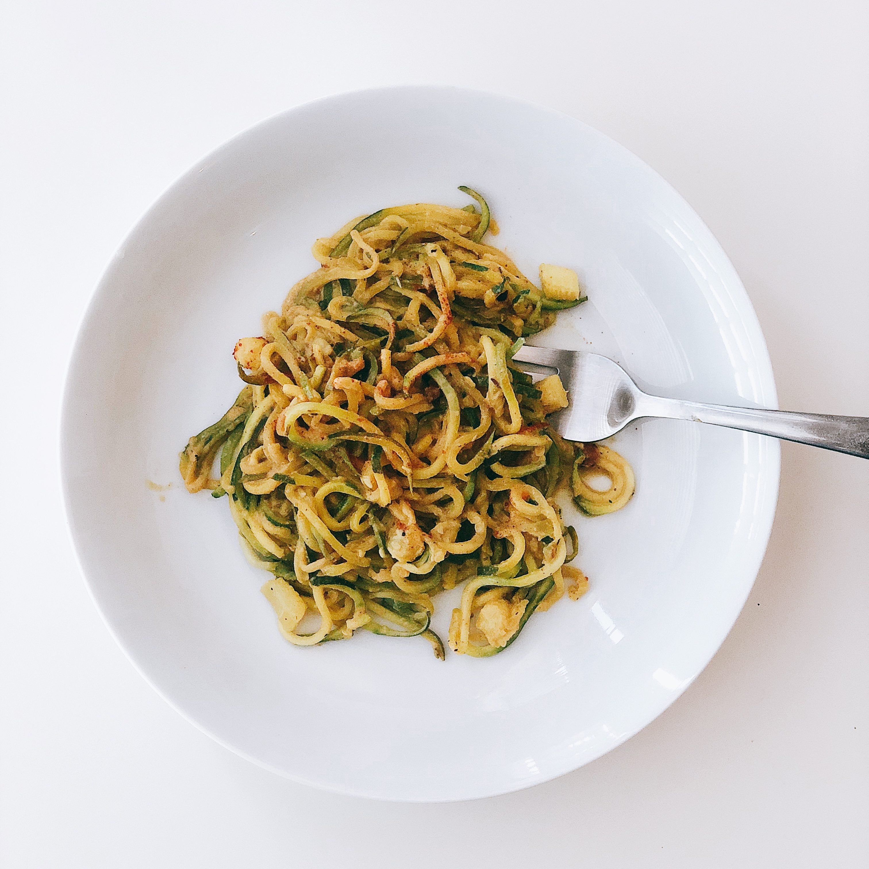 garlic zoodles