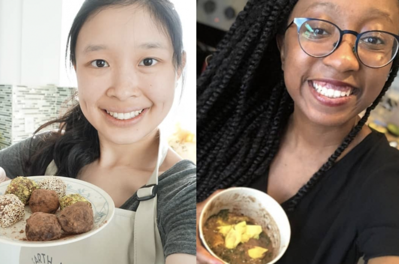 Dinner & Dessert: Black Bean Soup & Truffles in Under 30-minutes